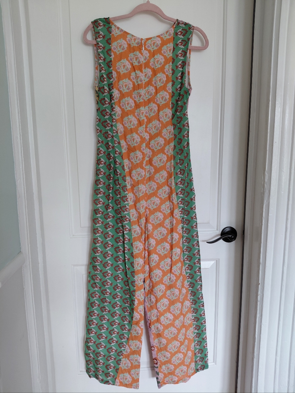 NWT Llani + Anthropologie Printed Jumpsuit size M - Picture 9 of 11